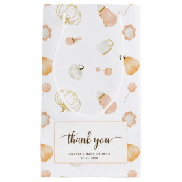 Niedlich Little Pumpkin Baby Dusche Danke Kleine Geschenktüte