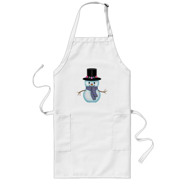 Niedlich Little Snowman Schürze (Vorne)