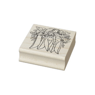 Niedlich Little Sweet Pea Baby Gummi Briefmarke Gummistempel
