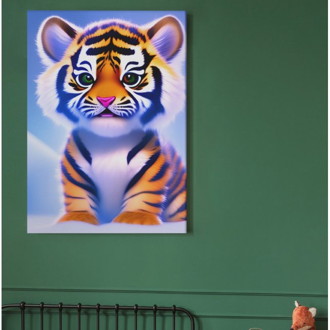Niedlich Little Tiger Cub Poster (Von Creator hochgeladen)