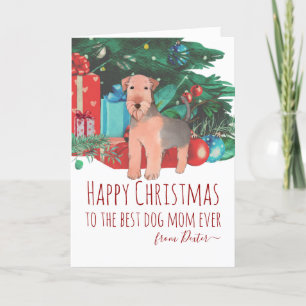 Niedlich Little Welsh Terrier Welpe Weihnachten