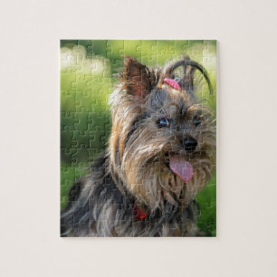 Niedlich Little Yorkshire Terrier Dog Puzzle