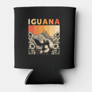 Niedlich Lizard Iguana Reptil Gift Iguana Dosenkühler