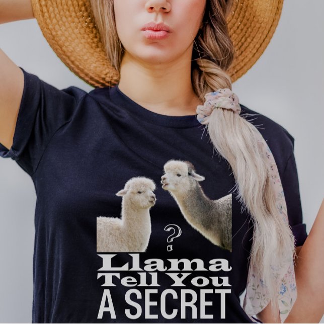 Niedlich Llama Funny Pun Jokes Memes Black Tri-Blend Shirt (Von Creator hochgeladen)