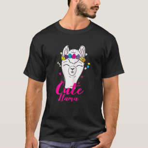niedlich Llama Kids Girls T-Shirt