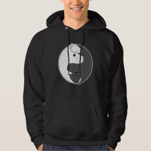 Niedlich Llama Yin Yang Yoga Meditation Tiergeschi Hoodie