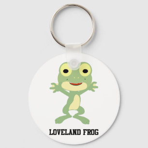 Niedlich Loveland Frog Schlüsselanhänger