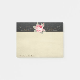 Niedlich Lovely Stilvoll Elegante Rose Post-it Klebezettel