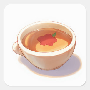 Niedlich Lover-Aufkleber Quadratischer Aufkleber