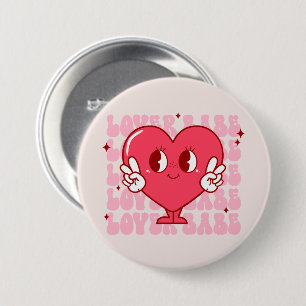 Niedlich Lover Babe Heart Button