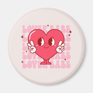 Niedlich Lover Babe Heart Magnet