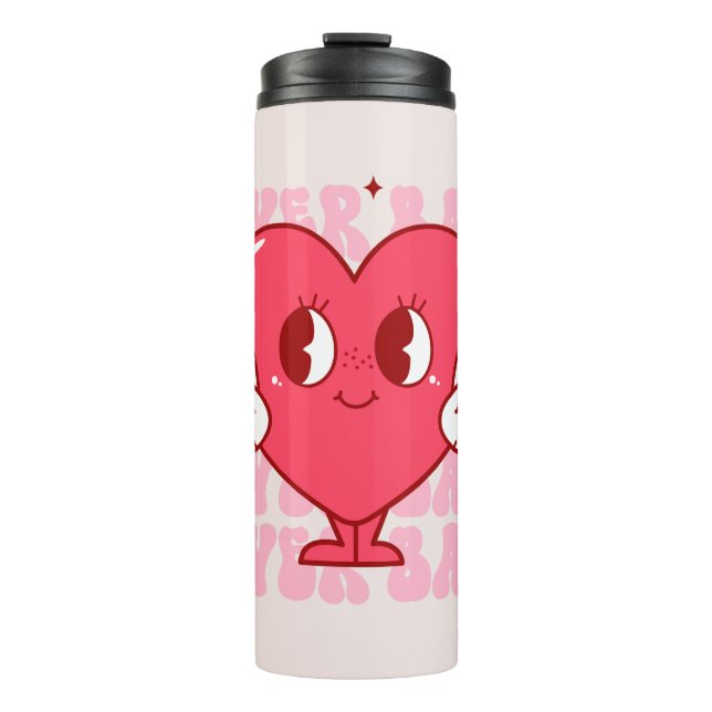 Niedlich Lover Babe Heart Thermosbecher (Vorderseite)