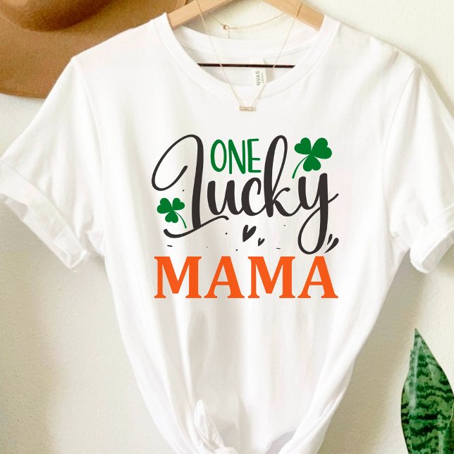 Niedlich Lucky Mama St Patricks Day T - Shirt (Von Creator hochgeladen)