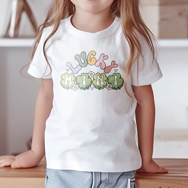 Niedlich Lucky Mini St Patricks Day Irish Kids T-Shirt (Von Creator hochgeladen)