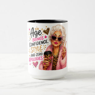 Niedlich/Lustig/Freche Alter Bringt Selbstvertraue Tasse
