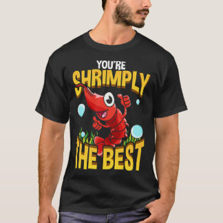 Niedlich & lustig Sie sind ein toller Shrimpi-Pun T-Shirt