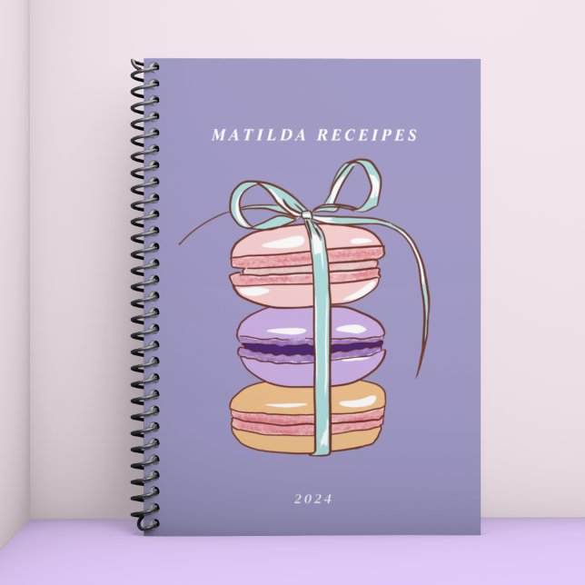 Niedlich Macarons Konditorei Koch Backen Rezept Na Notizbuch (Von Creator hochgeladen)