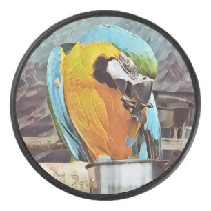 NIEDLICH MACAW EISHOCKEY PUCK