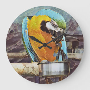 NIEDLICH MACAW GROßE WANDUHR