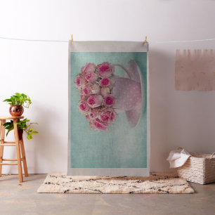 niedlich, mädchenhaft, schick, Vintag, Rose, pink Stoff