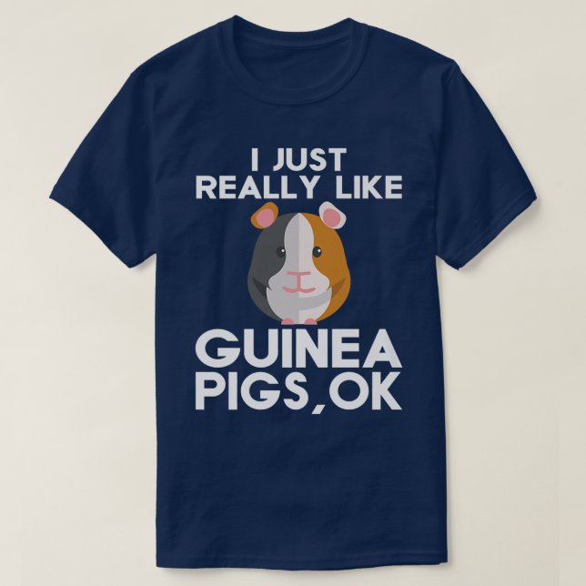 Niedlich mag ich Guinea T-Shirt (Design vorne)