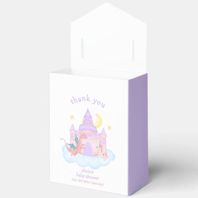 Niedlich Magic Märchendrache Unicorn Kinderdusche Geschenkschachtel (Offen)