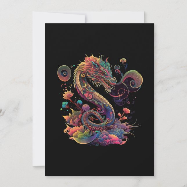 niedlich-magisch-fantasy-chinesisch-drachenbildend save the date (Vorderseite)