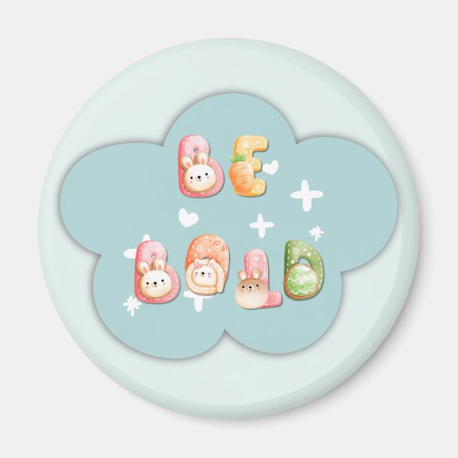 Niedlich Magnet | Fett sein (Vorne)