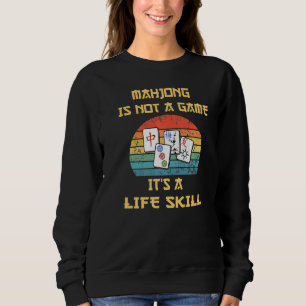Niedlich Mahjong ist ein jüdisch-chinesisches Spie Sweatshirt