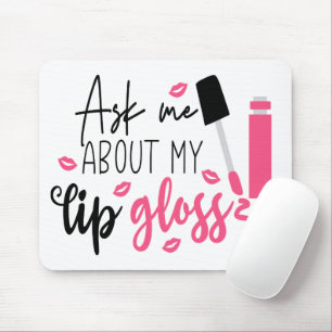 Niedlich Makeup Artist Lip Gloss Kosmetologe Gesch Mousepad