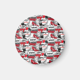 Niedlich Makeup Girl - kawaii Beauty und Glam Fash Magnet