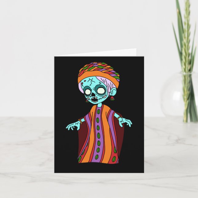 Niedlich Malian Zombie (Vorderseite)