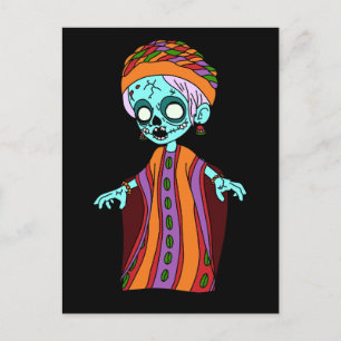 Niedlich Malian Zombie Postkarte