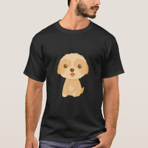 Niedlich Maltipoo Dog Eigner Welpe Pet Maltese Pop T-Shirt