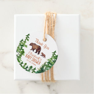 Niedlich Mama Baby Bear Vielen Dank Geschenkanhänger