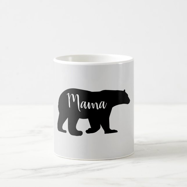 Niedlich Mama Bär  Kaffeetasse (Mittel)