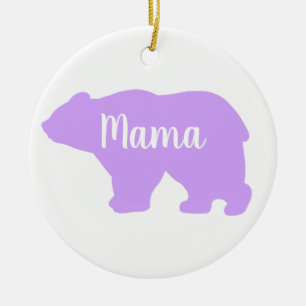 Niedlich Mama Bären Design Mütter Tagesgeschenk Keramik Ornament
