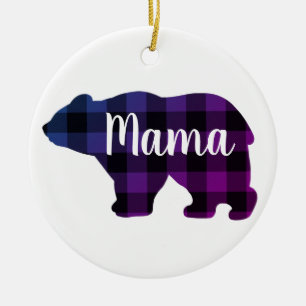 Niedlich Mama Bären Design Mütter Tagesgeschenk Keramik Ornament