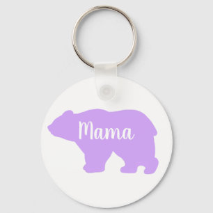 Niedlich Mama Bären Design Mütter Tagesgeschenk Schlüsselanhänger