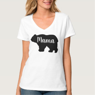Niedlich Mama Bären Design Mütter Tagesgeschenk T-Shirt