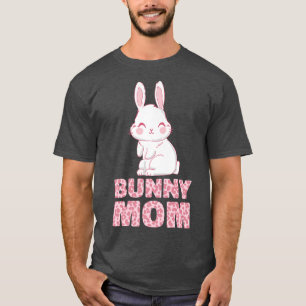 Niedlich Mama Rabbit Leopard Sonnige Mama Mütter T T-Shirt