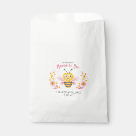 Niedlich Mama to Bee Girl Babydusche Geschenktütchen