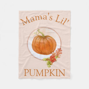 Niedlich Mamas Lil' Pumpkin Baby Fleecedecke