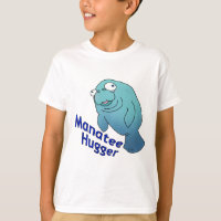 Niedlich Manatee Hugger Cartoon Tier