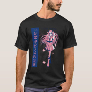Niedlich Manga Girl Anime T-Shirt
