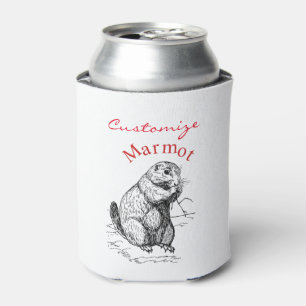 Niedlich Marmot Animal Thunder_Cove Dosenkühler