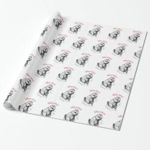 Niedlich Marmot Animal Thunder_Cove Geschenkpapier