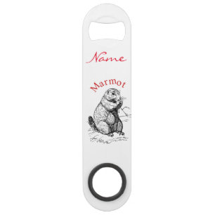 Niedlich Marmot Animal Thunder_Cove Speed Flaschenöffner