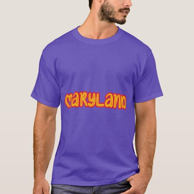 Niedlich Maryland T-Shirt (Vorderseite)