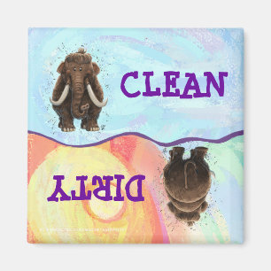 Niedlich Mastodon Magnet